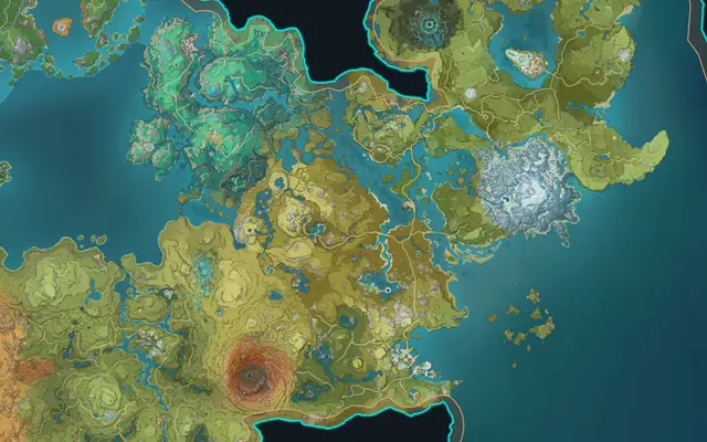 Map: Liyue