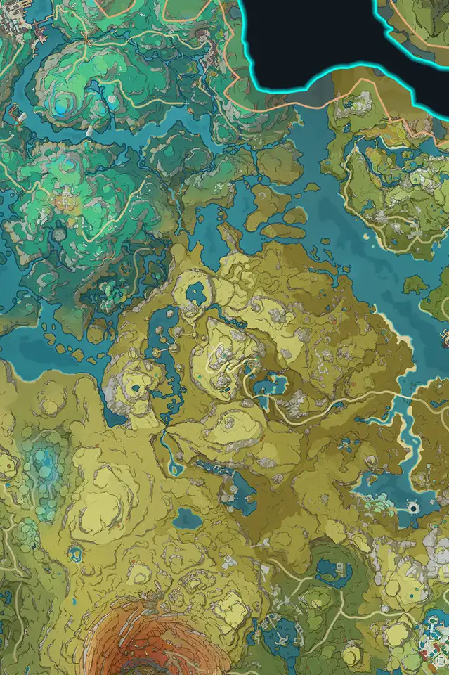 Bamboo Segment Locations