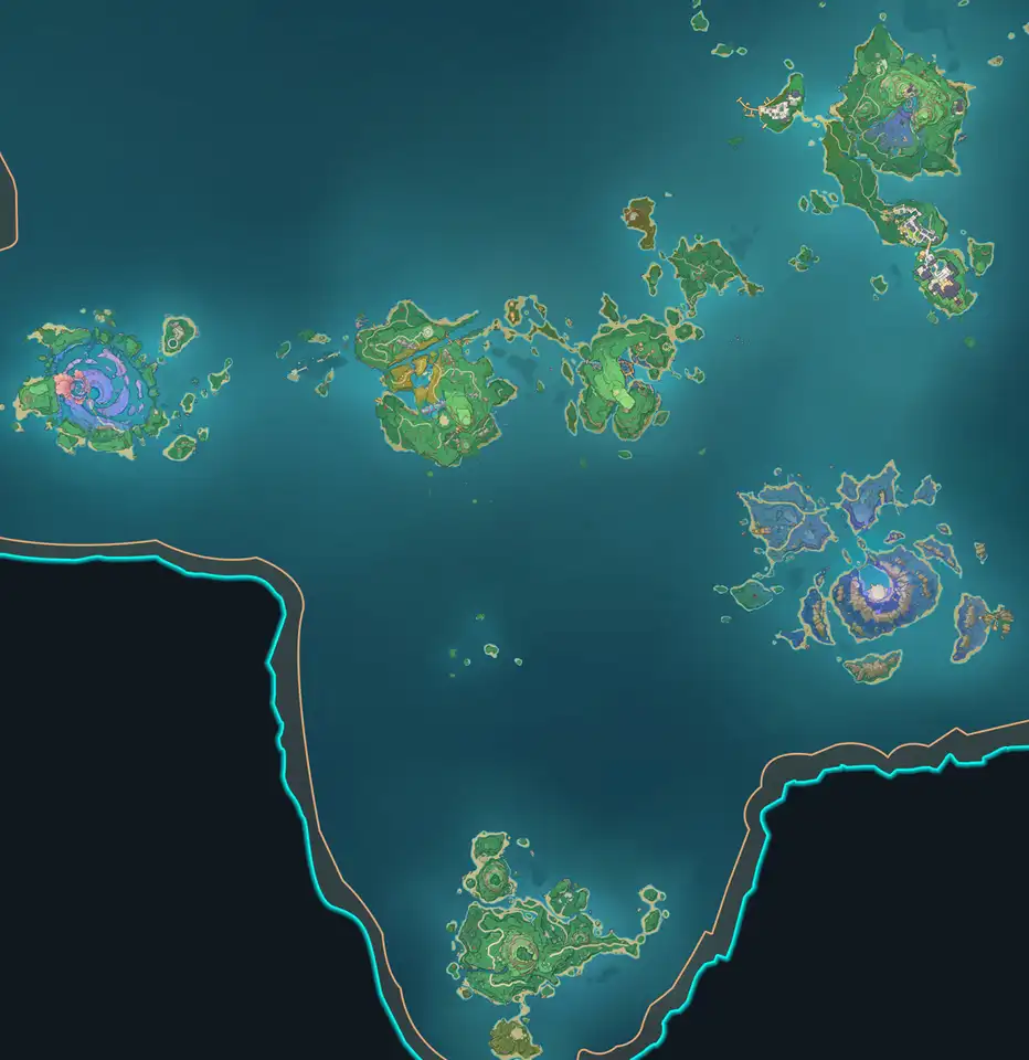 Sea Ganoderma Locations
