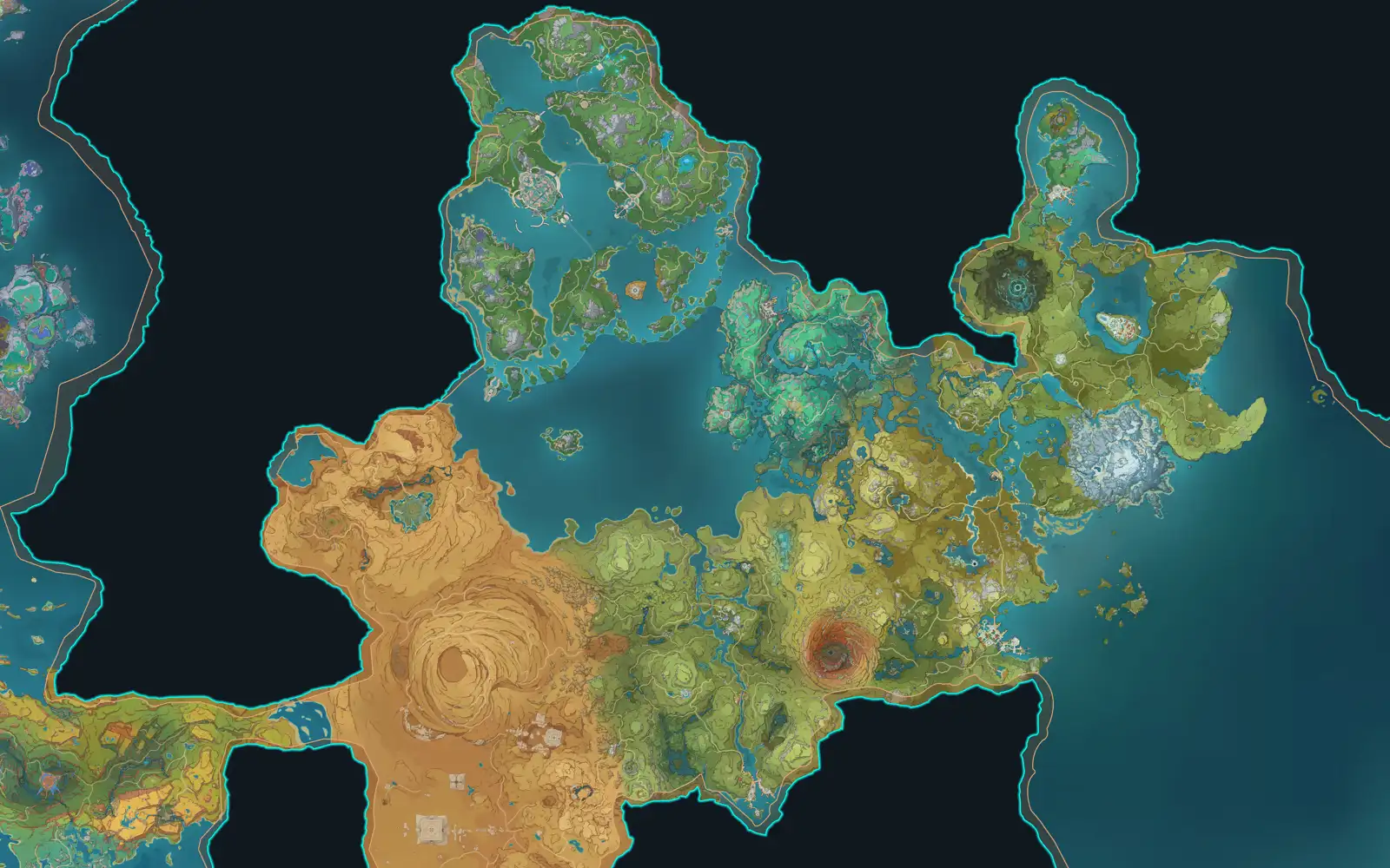 Luminescent Spine Locations