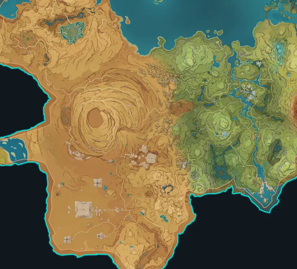 Dendroculus Locations
