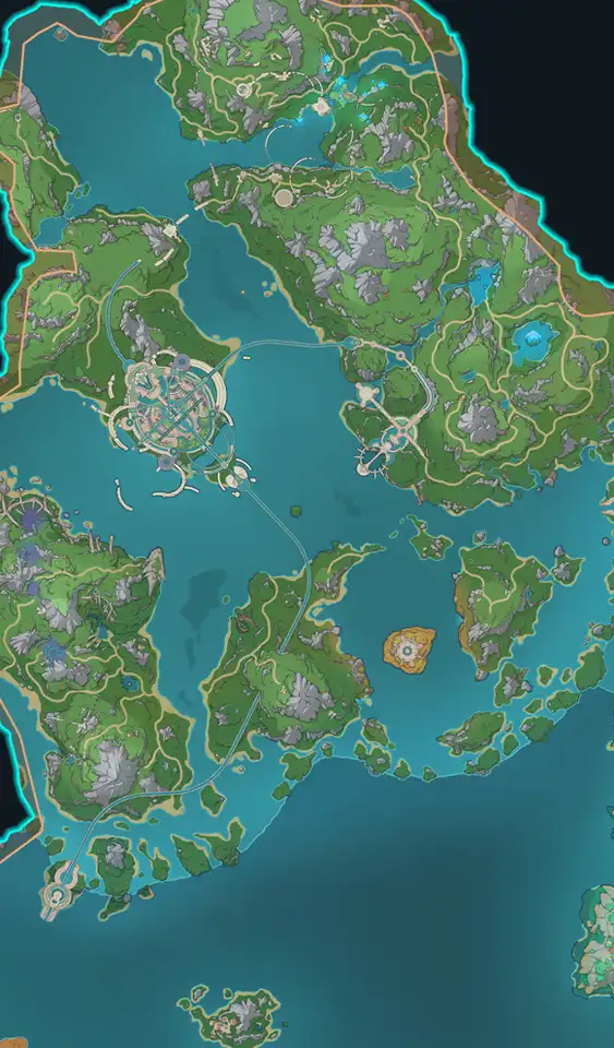 Fontaine Map