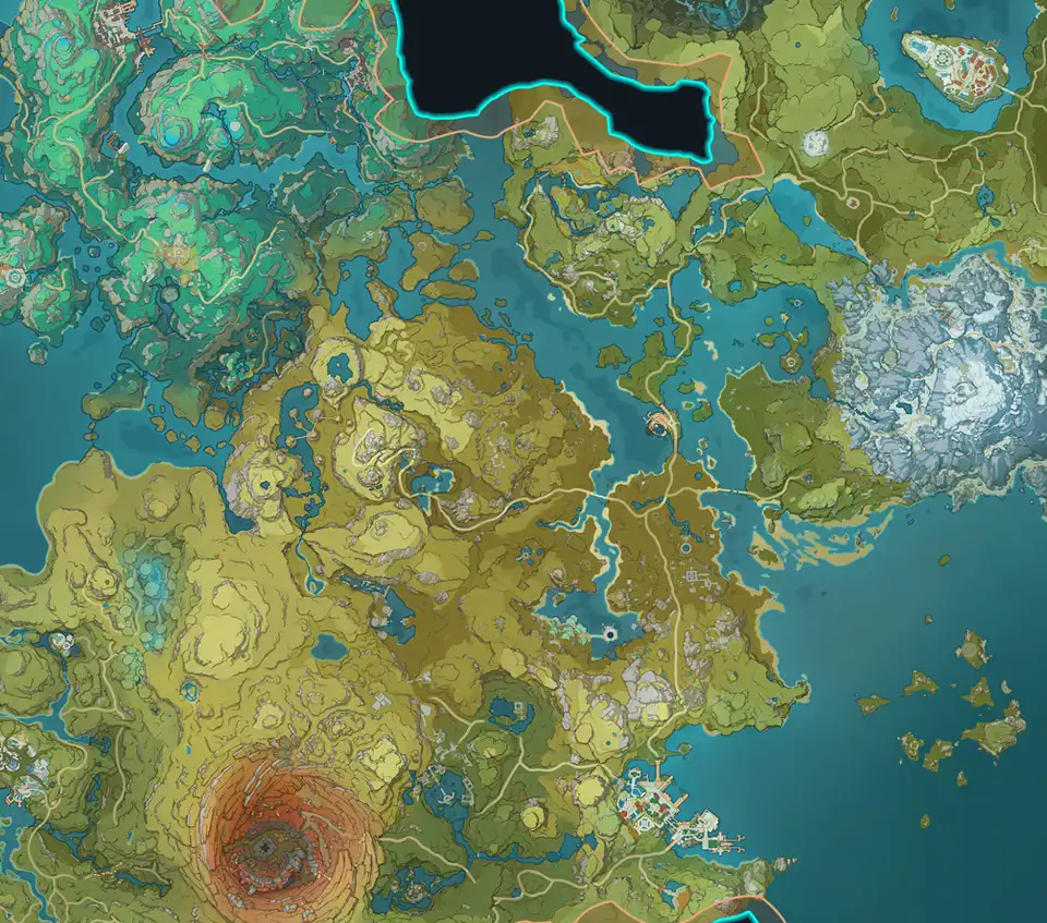 Liyue Map