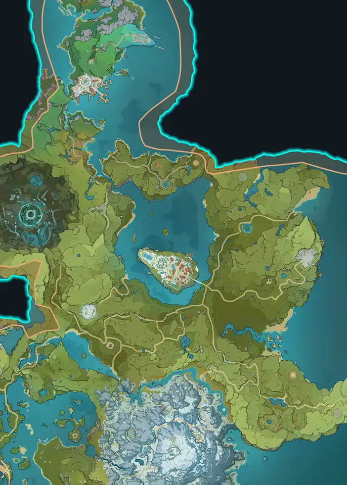Mondstadt Map
